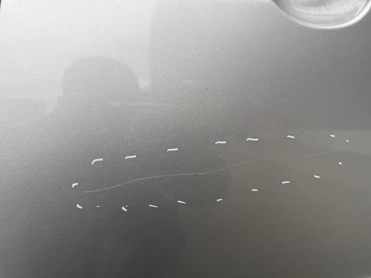 Mazda 5 CR original Schiebetür hinten links Silber (Rohbau) BJ07